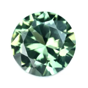 0.48ct Certified Natural Green Sapphire