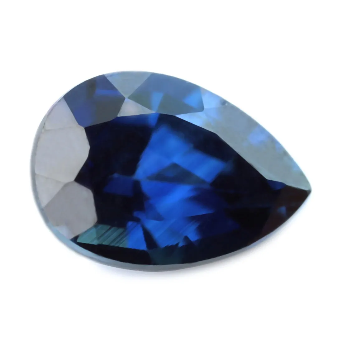 0.53ct Certified Natural Blue Sapphire
