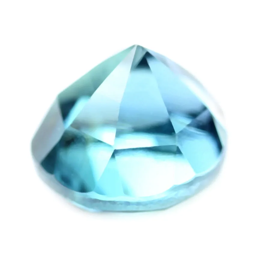 0.56ct Certified Natural Teal Sapphire