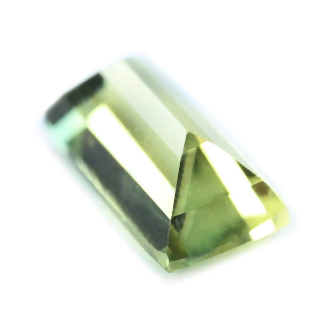 0.58ct Certified Natural Green Sapphire