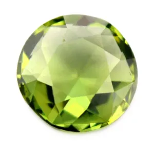 0.58ct Certified Natural Green Sapphire
