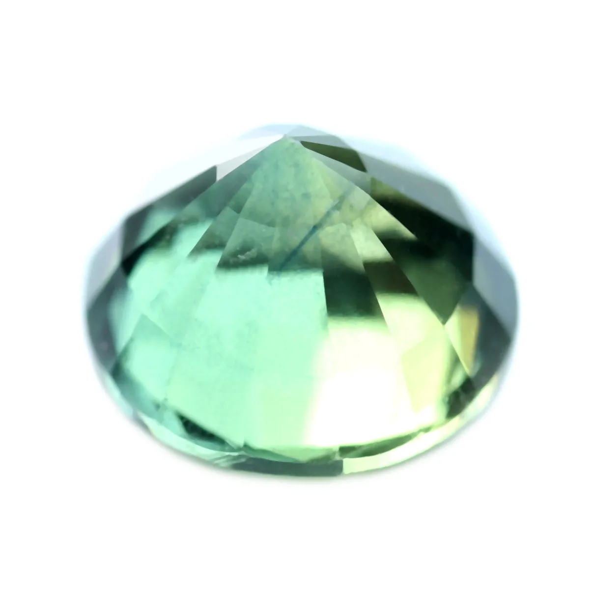 0.60ct Certified Natural Green Sapphire