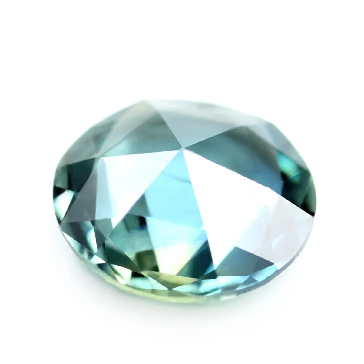 0.60ct Certified Natural Teal Sapphire