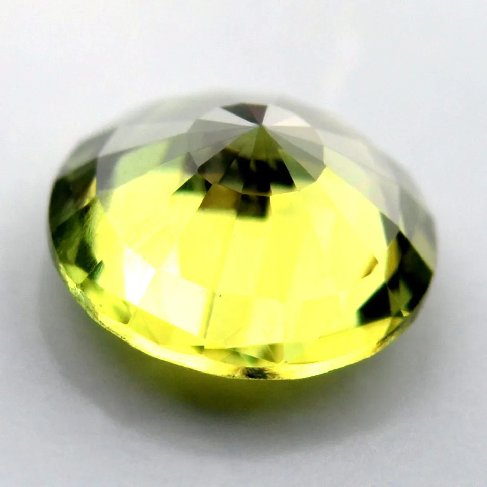 0.63ct Certified Natural Yellow Sapphire
