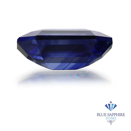 0.64 ct. Emerald Cut Blue Sapphire