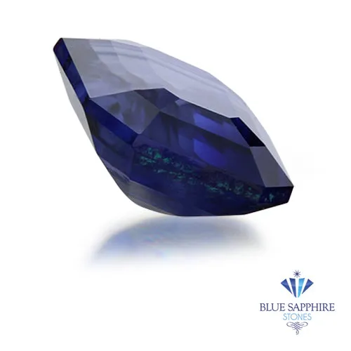 0.64 ct. Emerald Cut Blue Sapphire