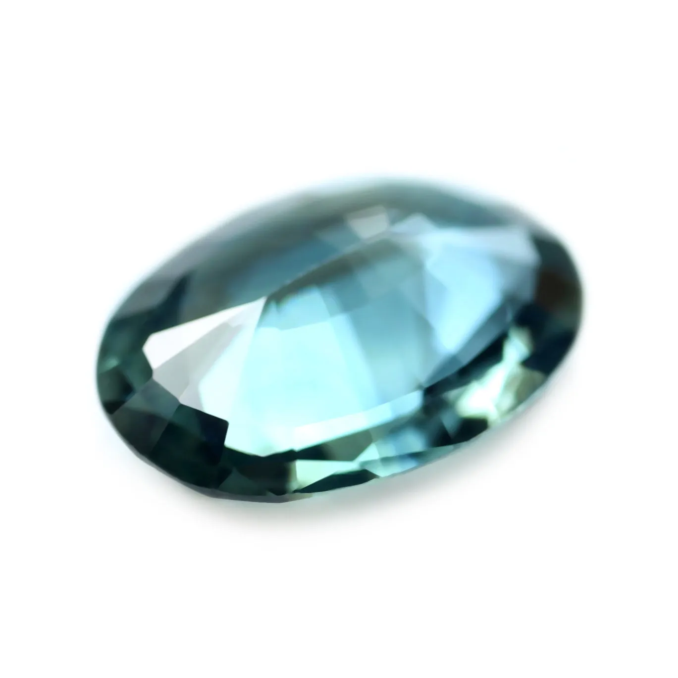 0.65ct Certified Natural Teal Sapphire
