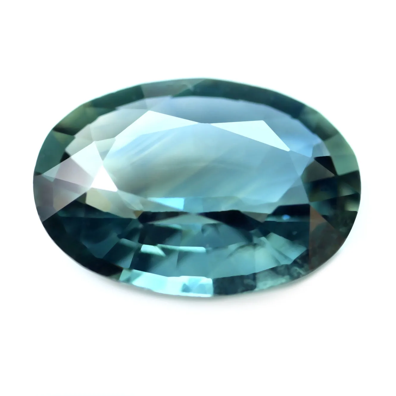 0.65ct Certified Natural Teal Sapphire