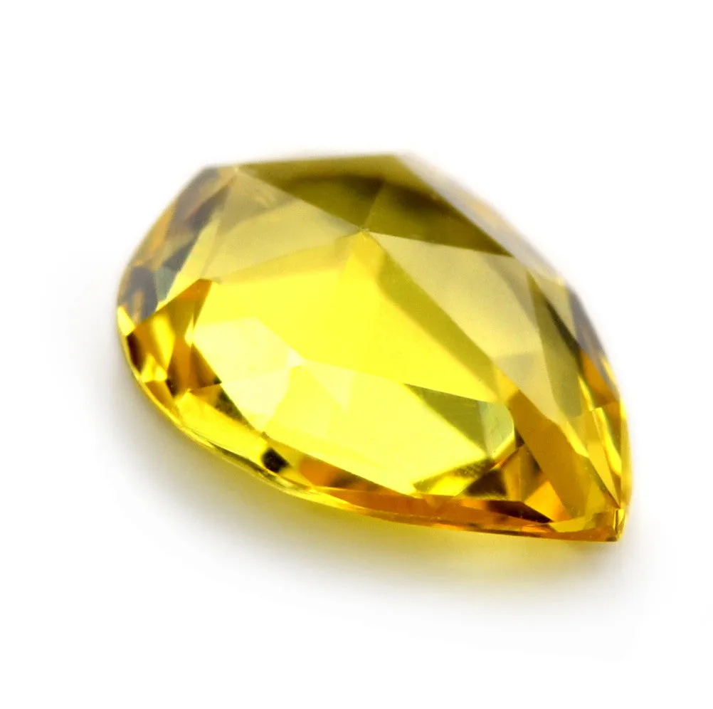 0.69ct Certified Natural Yellow Sapphire