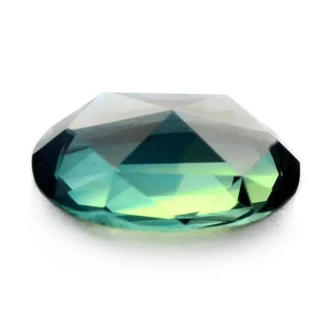 0.73 ct Certified Natural Green Sapphire