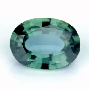 0.75ct Certified Natural Teal Sapphire