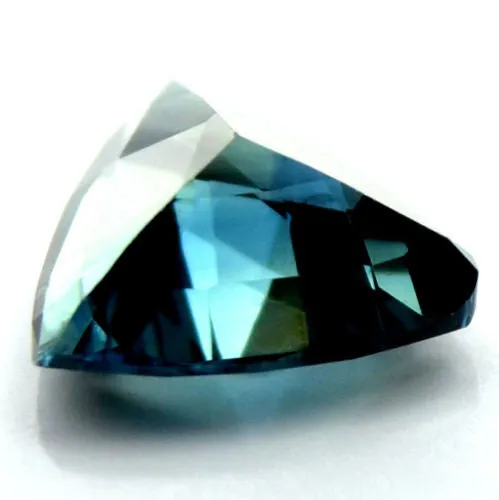 0.76 ct Certified Natural Teal Sapphire