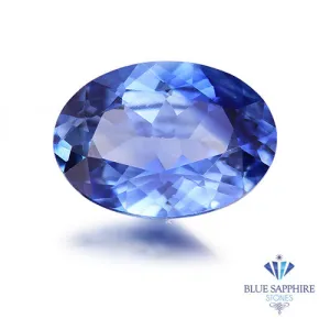 0.78 ct. Oval Medium Blue Sapphire