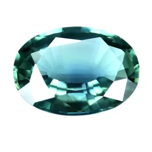 0.78ct Certified Natural Teal Sapphire