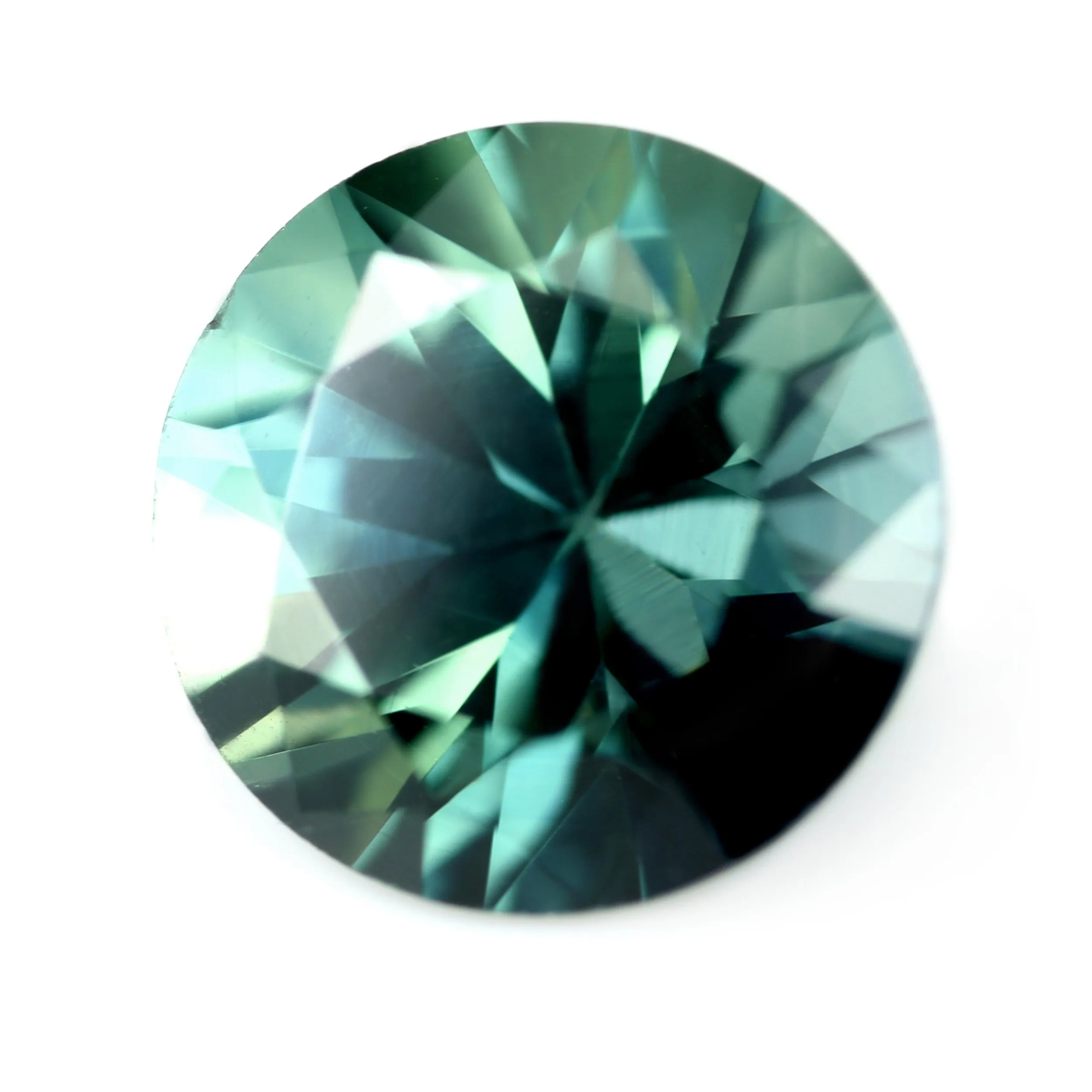 0.80ct Certified Natural Teal Sapphire