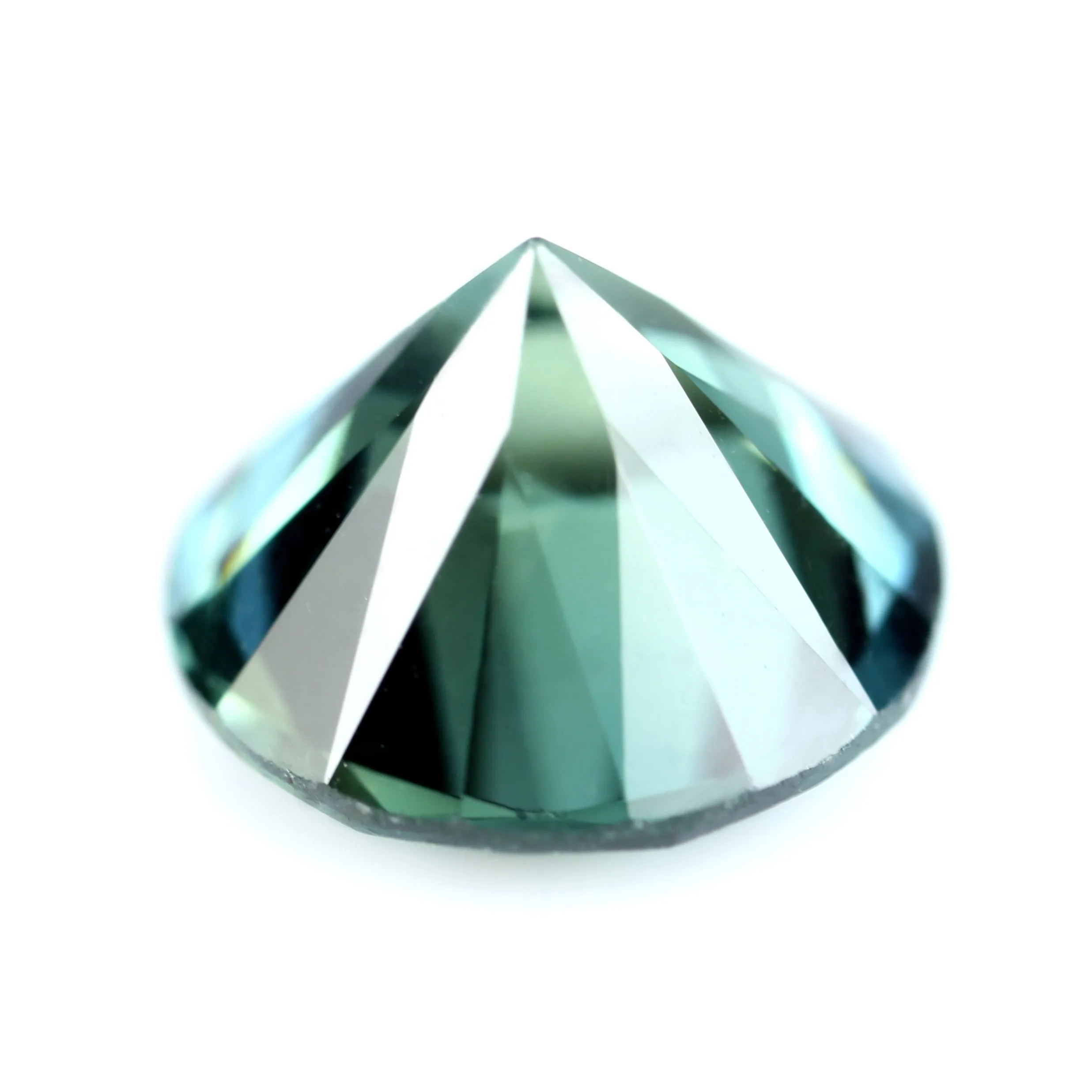 0.80ct Certified Natural Teal Sapphire