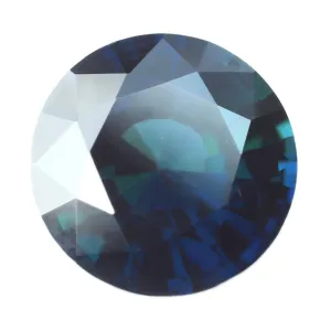 0.86ct Certified Natural Teal Sapphire