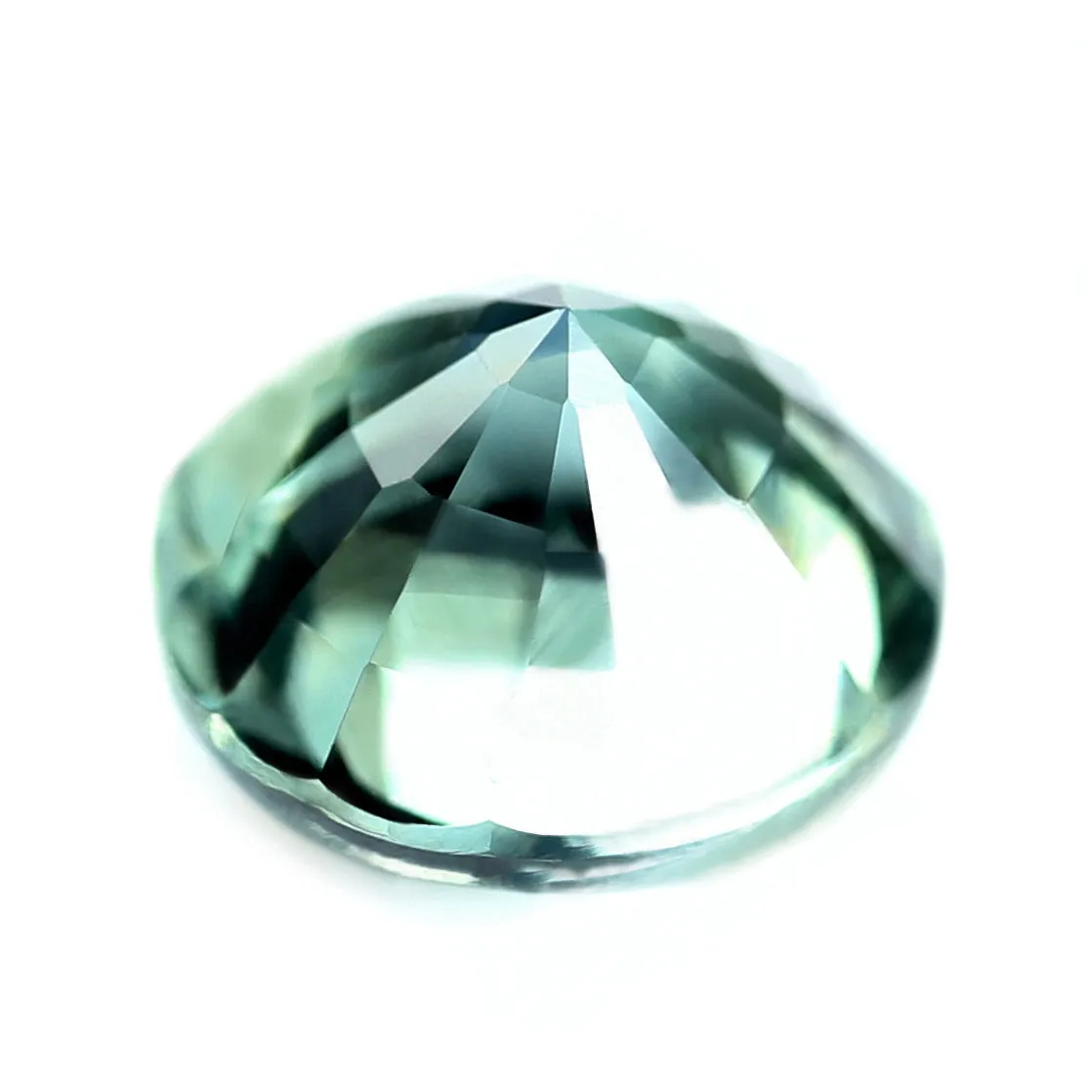 0.86ct Certified Natural Teal Sapphire