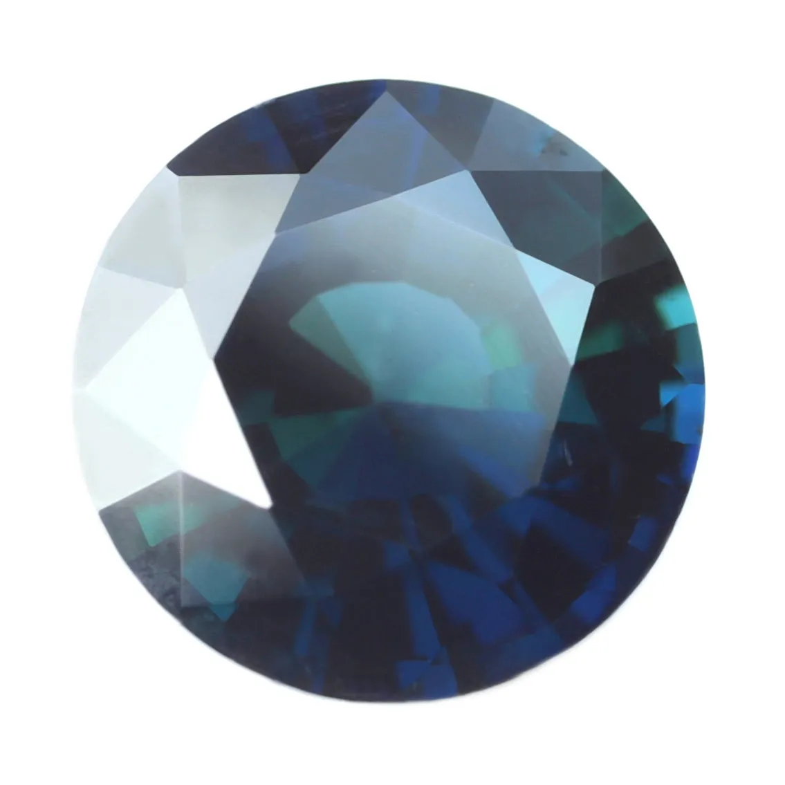 0.86ct Certified Natural Teal Sapphire