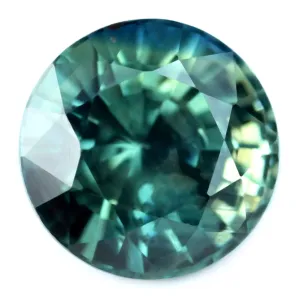 0.86ct Certified Natural Teal Sapphire