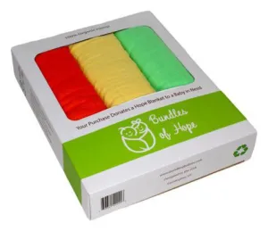 100% Organic Hemp Baby Swaddle Set
