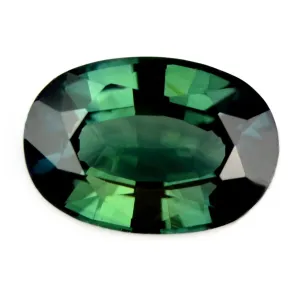 1.03ct Certified Natural Green Sapphire