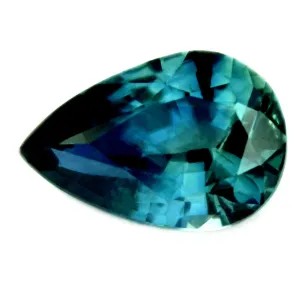 1.18ct Certified Natural Teal Sapphire