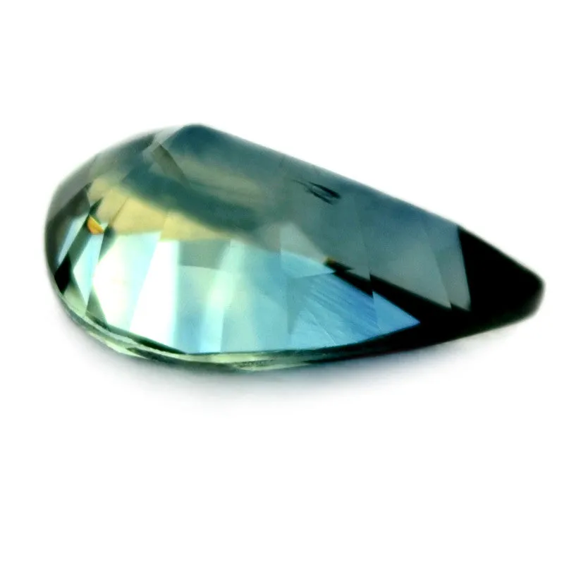 1.18ct Certified Natural Teal Sapphire