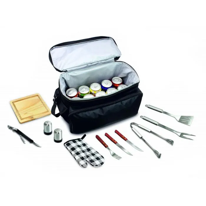 12 Piece Cooler Bag and BBQ Utensil Set