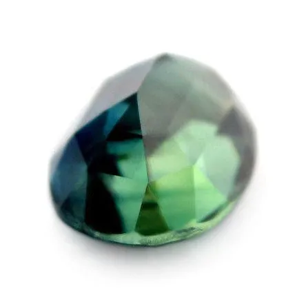 1.25 ct Certified Natural Green Sapphire