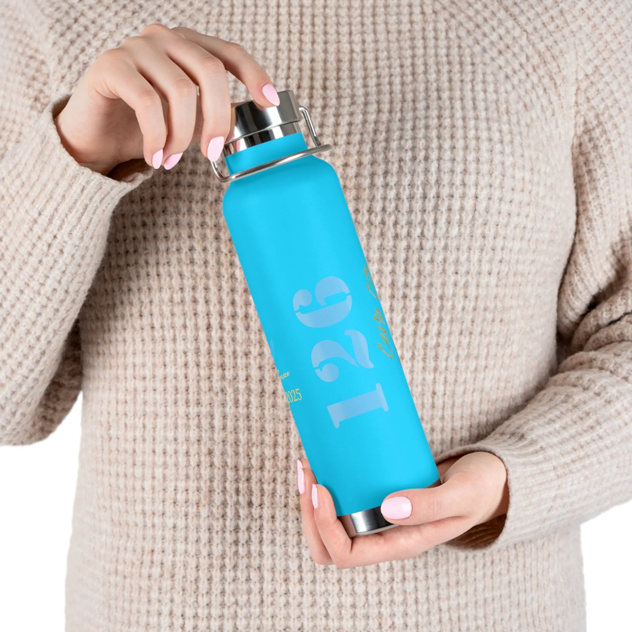 126 Signal Squadron Commando Insulated Water Bottle
