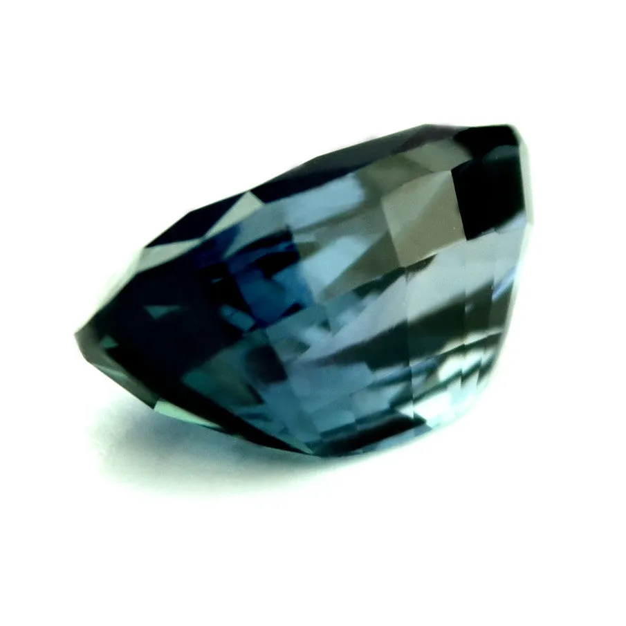 1.46ct Certified Natural Teal Sapphire