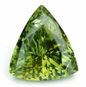 1.47 ct Certified Natural Green Sapphire