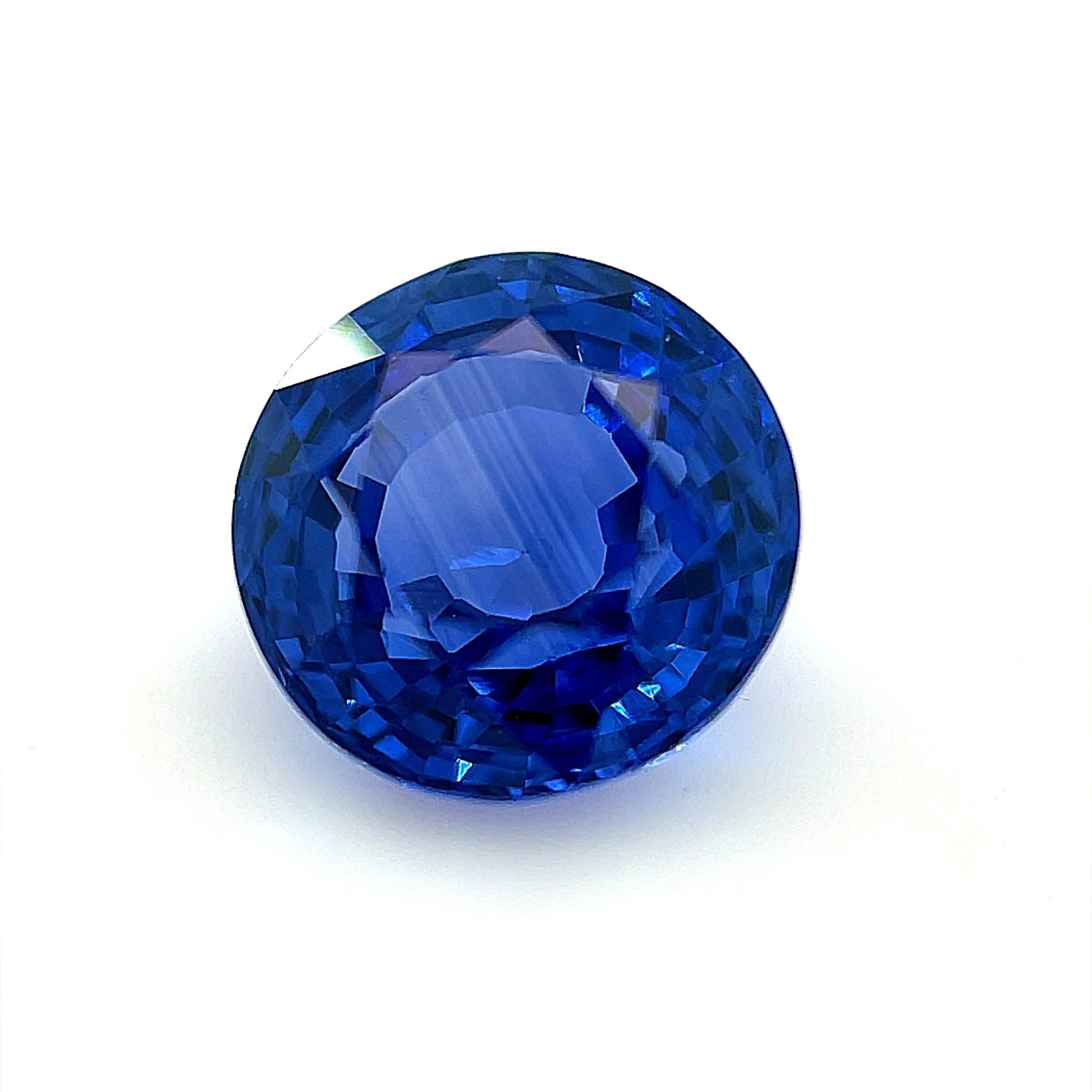 1.53ct. Round Blue Sapphire