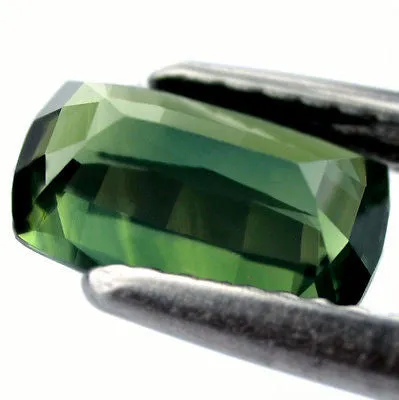 1.55ct Certified Natural Green Sapphire