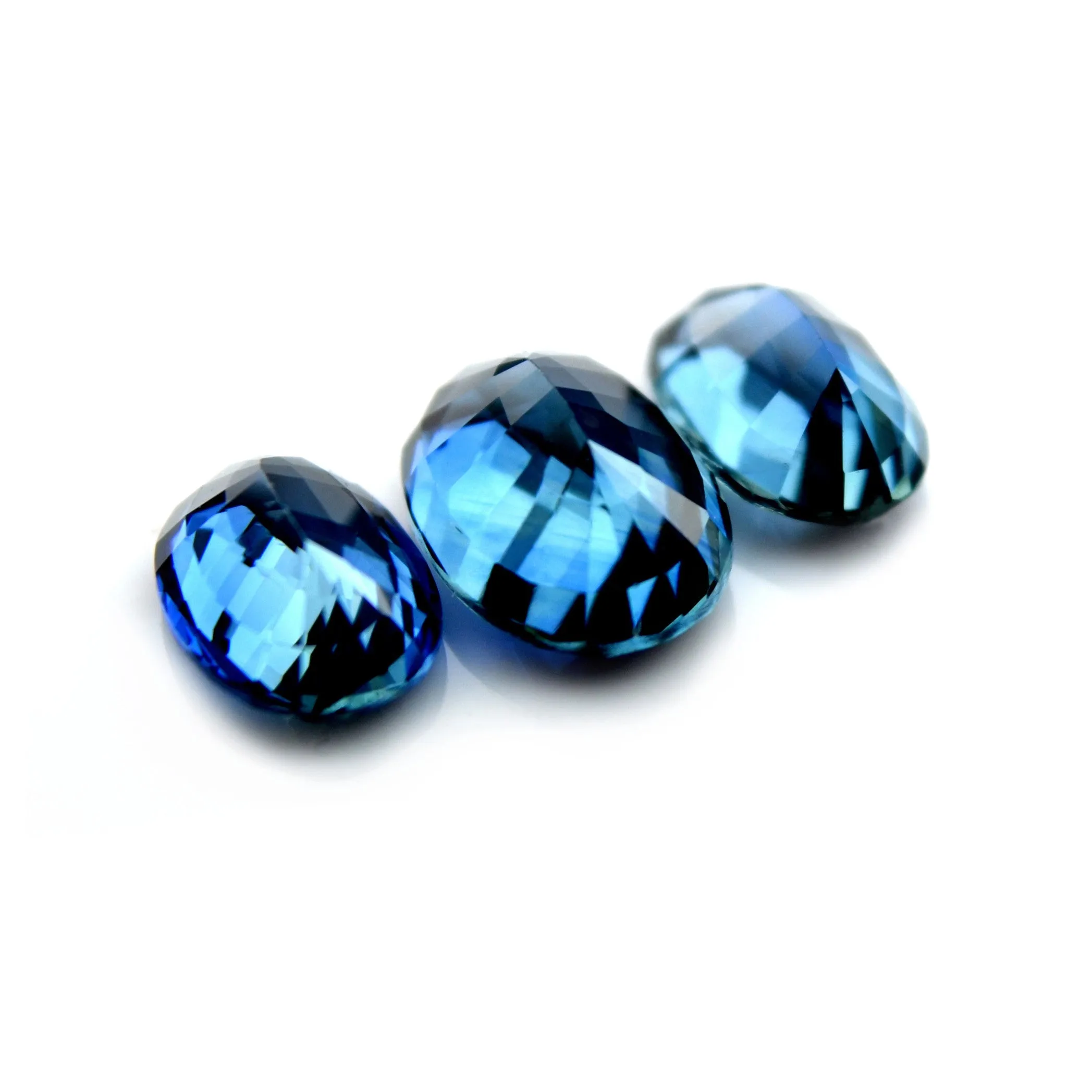 1.70 ct Certified Natural Blue Sapphire Set