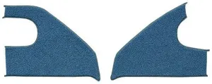 1967-1972 Chevrolet K10 Pickup Inserts with Cardboard Flooring [Kick Panel]