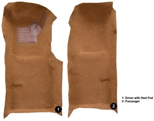 1971-1977 Chevrolet Corvette Front with Pad Flooring [Front]
