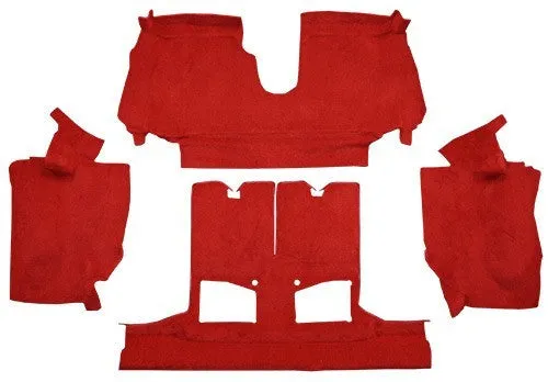 1990-1993 Chevrolet Corvette Convertible Rear with Pad Flooring [Rear Area]