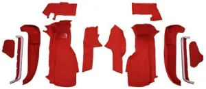 1990-1993 Chevrolet Corvette Front Set with Pad Flooring [Front]