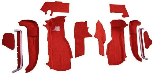1990-1993 Chevrolet Corvette Front Set with Pad Flooring [Front]