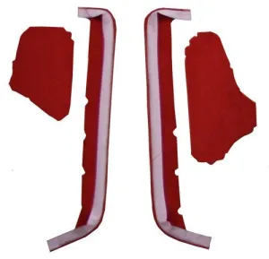 1990-1993 Chevrolet Corvette Inserts Flooring [Door Panel]