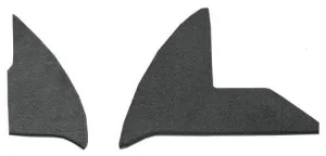 1990-1993 Dodge D350 Inserts with Cardboard Flooring [Kick Panel]