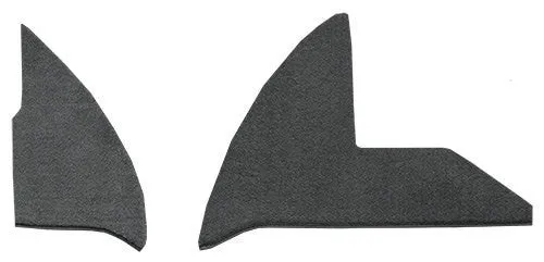 1990-1993 Dodge D350 Inserts with Cardboard Flooring [Kick Panel]