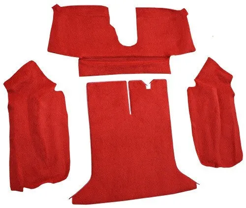 1994-1996 Chevrolet Corvette Coupe Rear with Pad Flooring [Rear Area]