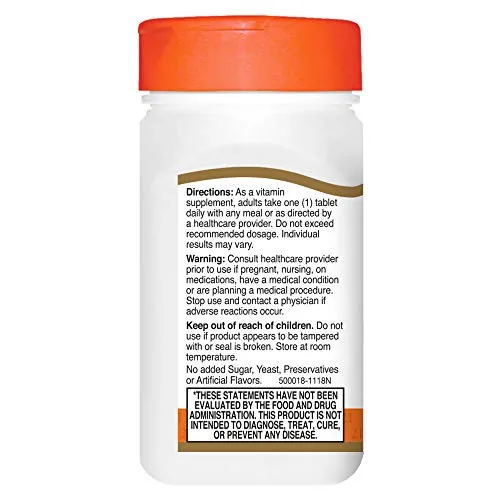 21st Century C 500 mg comprimidos, 110 unidades