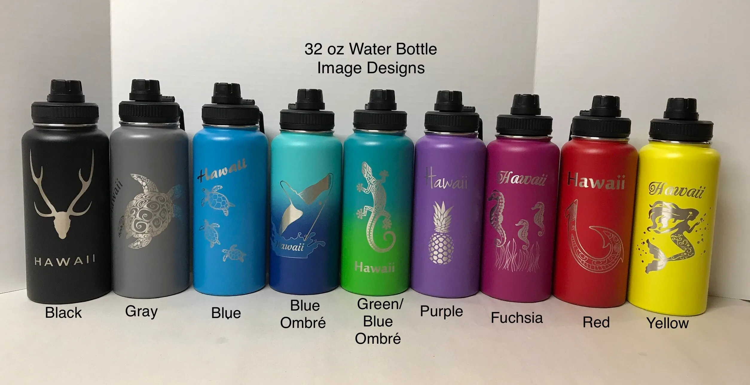 32 oz Water Bottles for Heather