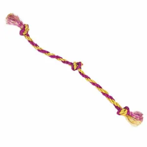 ABACA-DABRA Tug Toy - Small Pink & Yellow