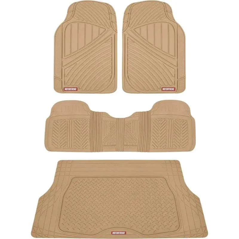 All-Weather Rubber Car Floor Mats & Cargo Liner