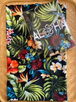 Aloha Floral Tubular Wrap Limited